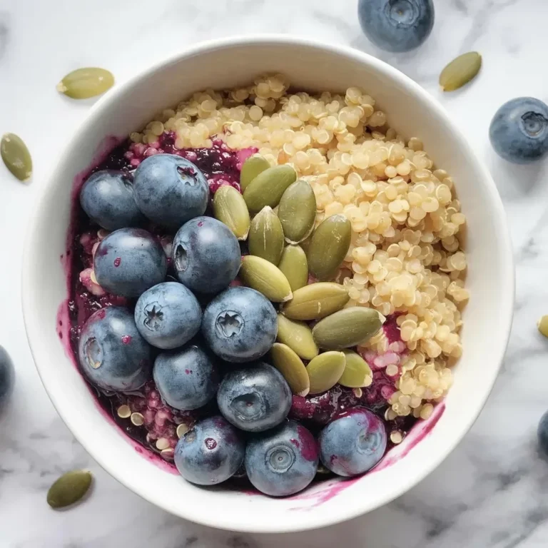 Quinoa Breakfast Bowl Healthy Recipe