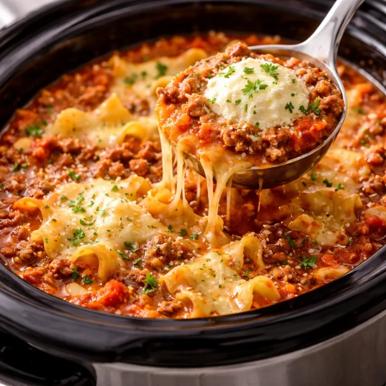 Lasagna Soup Crockpot Easy Healthy