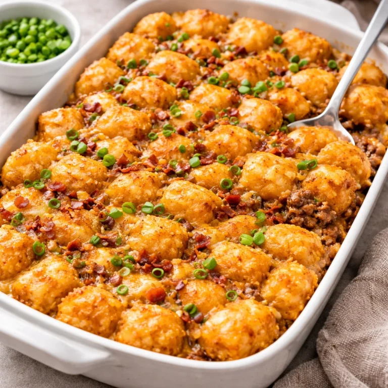 Tator Tot Casserole Recipe for Dinner