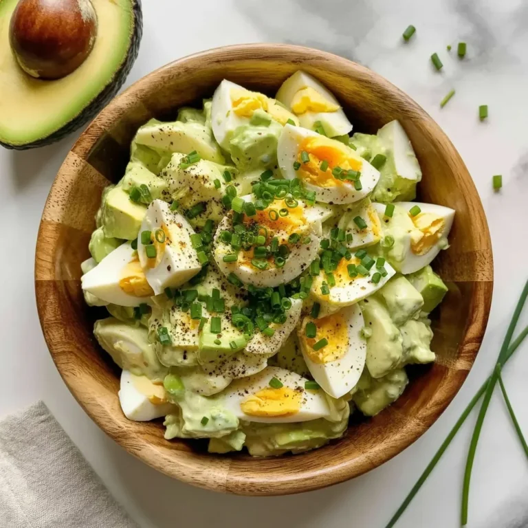 High Protein Avocado Egg Salad