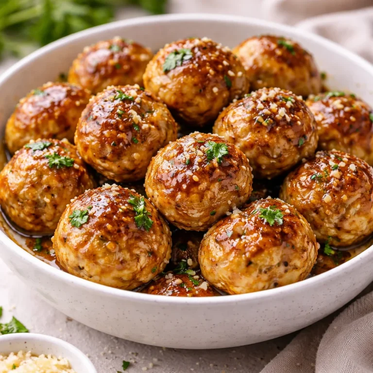 Easy Chicken Meatballs Recipe for Dinner