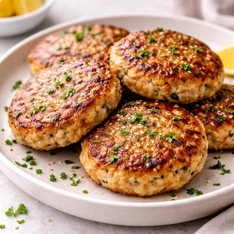 Ground Chicken Patties Recipe Healthy