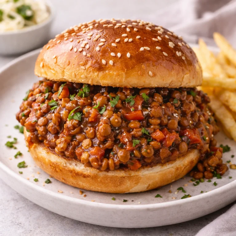 Easy Lentil Sloppy Joes Recipe
