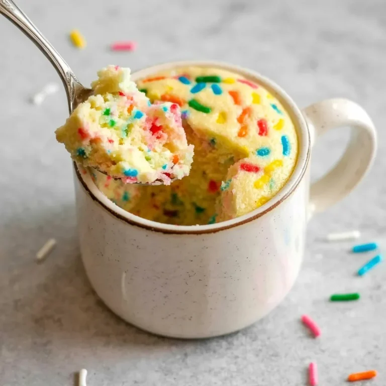 Vanilla Mug Cake Recipe