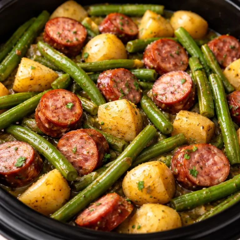 Sausage Green Beans Potatoes Crockpot
