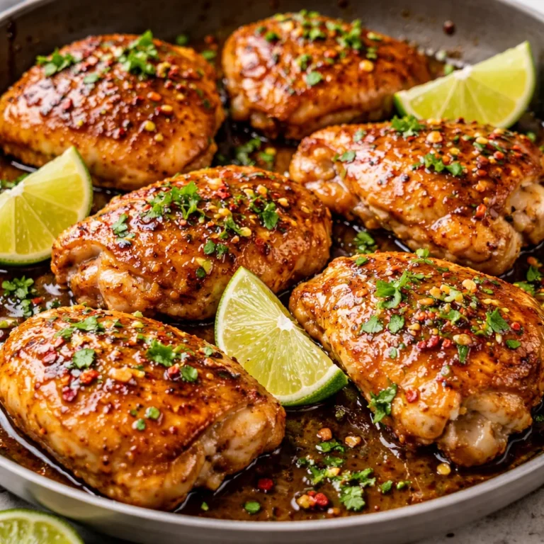 Fresh Honey Lime Chicken Recipe