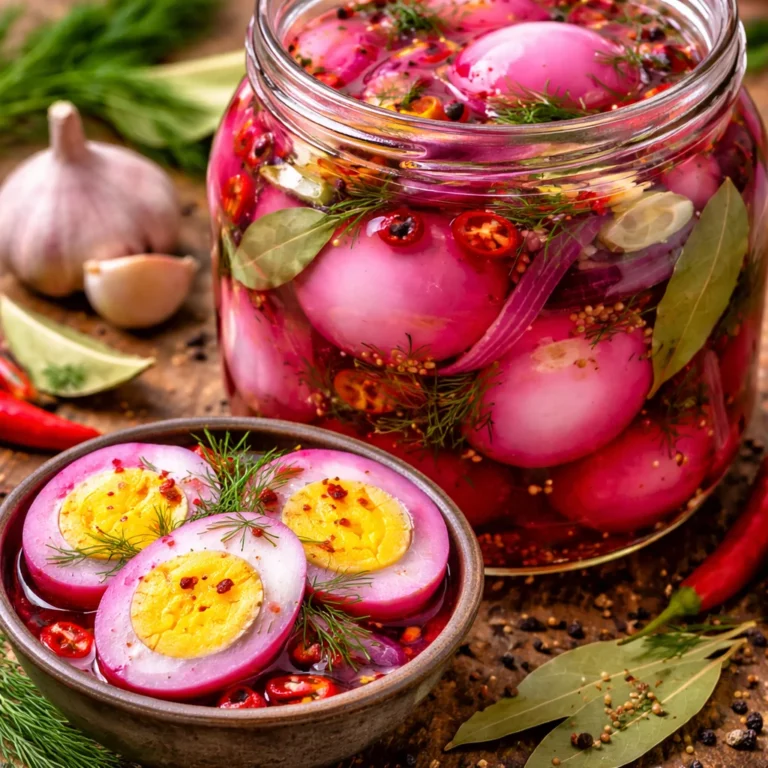 Best Spicy Pickled Eggs Recipe