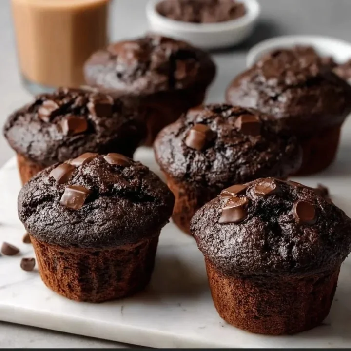 How to Make Double Chocolate Chocolate Chip Muffins That Are Soft, Moist, and Bakery Perfect