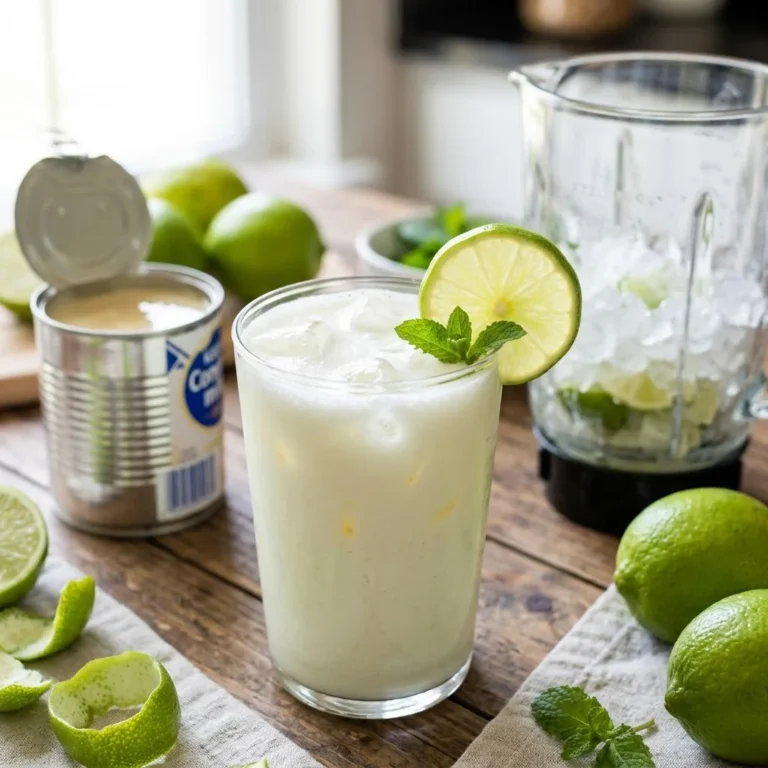 Easy Brazilian Lemonade Recipe with Condensed Milk – Creamy Citrus Drink You’ll Love