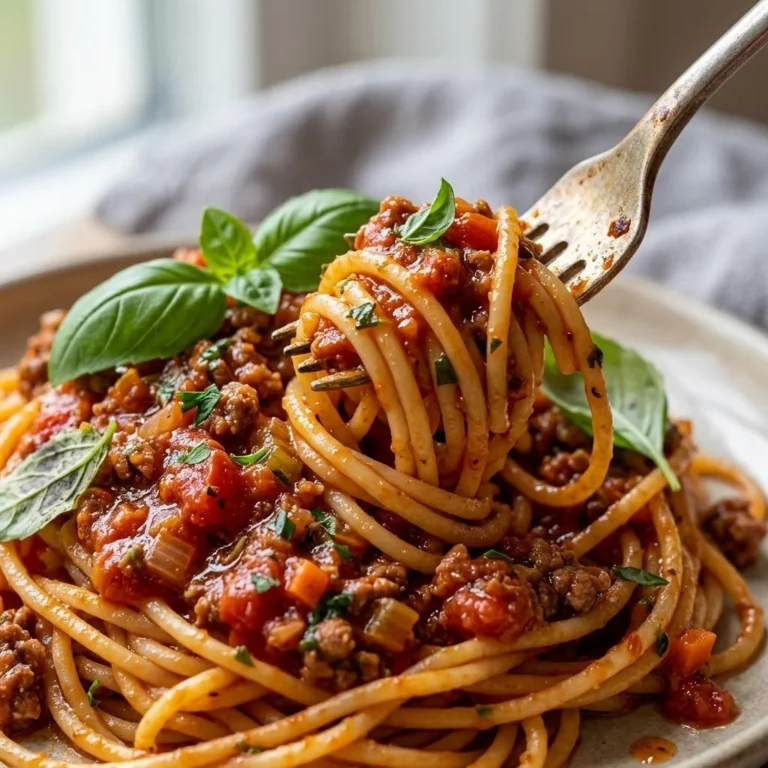 Best Spaghetti with Meat Sauce Recipe for Busy Weeknights: Easy, Hearty, and Full of Flavor