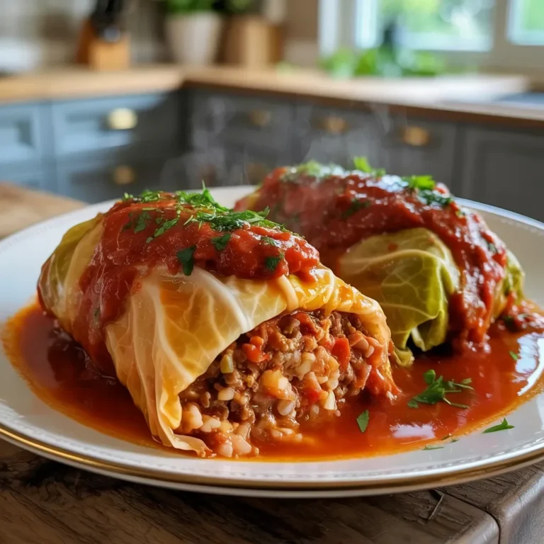 Cabbage Rolls Recipe Easy Healthy: Light, Flavorful, and Comforting Without the Guilt