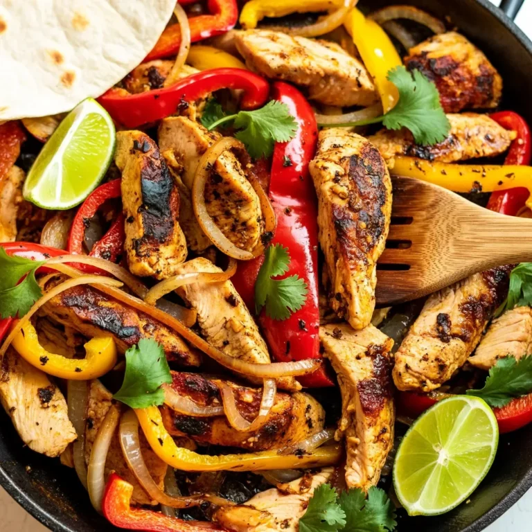 Sheet Pan Chicken Fajitas Recipe: Quick and Easy Chicken Fajitas with Roasted Veggies