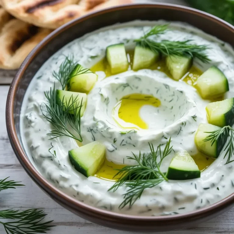 Authentic Greek Yogurt Tzatziki Sauce Recipe: A Flavorful, Refreshing Sauce for Every Meal