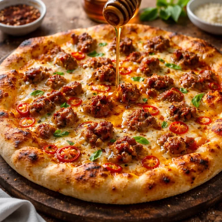 Hot Honey Sausage Pizza Recipe: Sweet, Spicy, and Irresistibly Crispy