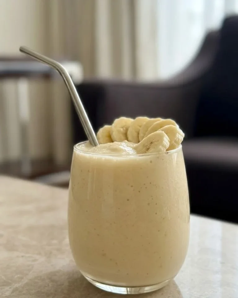 Korean Banana Milk Recipe in Under 5 Minutes! Creamy, Sweet, and Refreshingly Simple