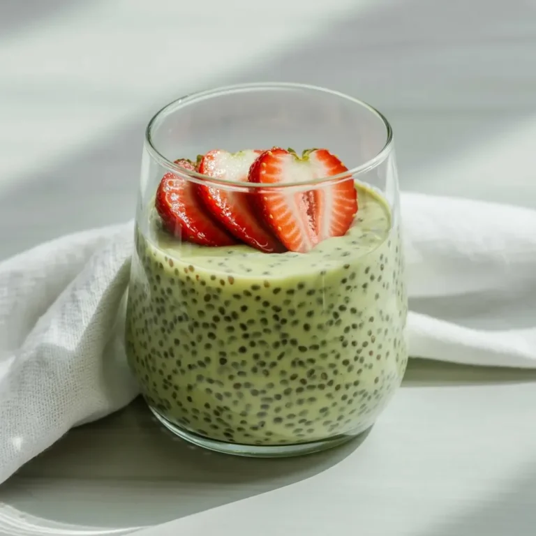 Healthy Matcha Chia Seed Pudding Recipe: Refreshing and Energizing