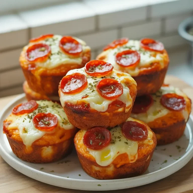 Easy Pizza Cupcakes Recipe for Beginners
