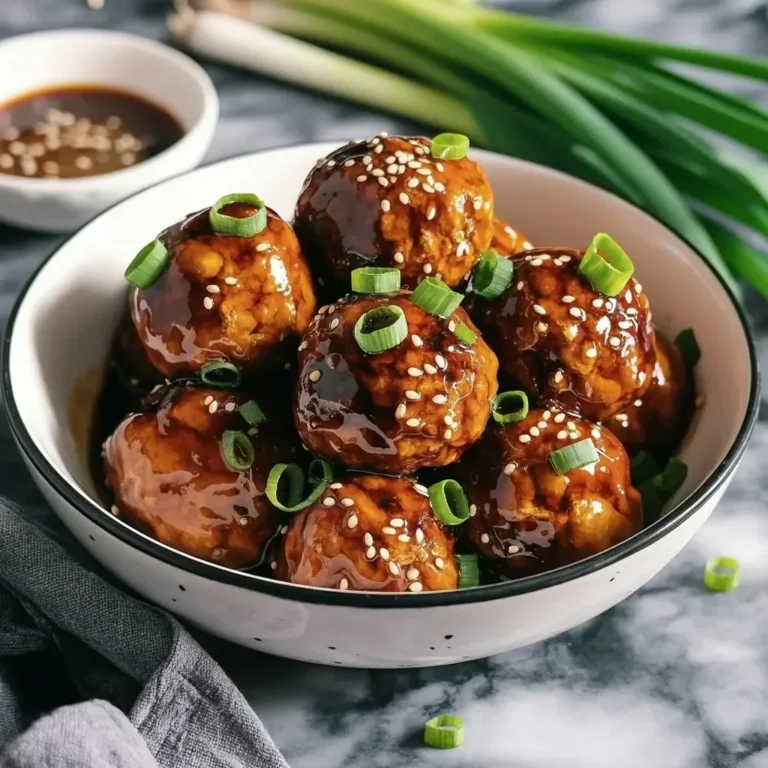 Healthy Mongolian Beef Meatballs Recipe for Beginners