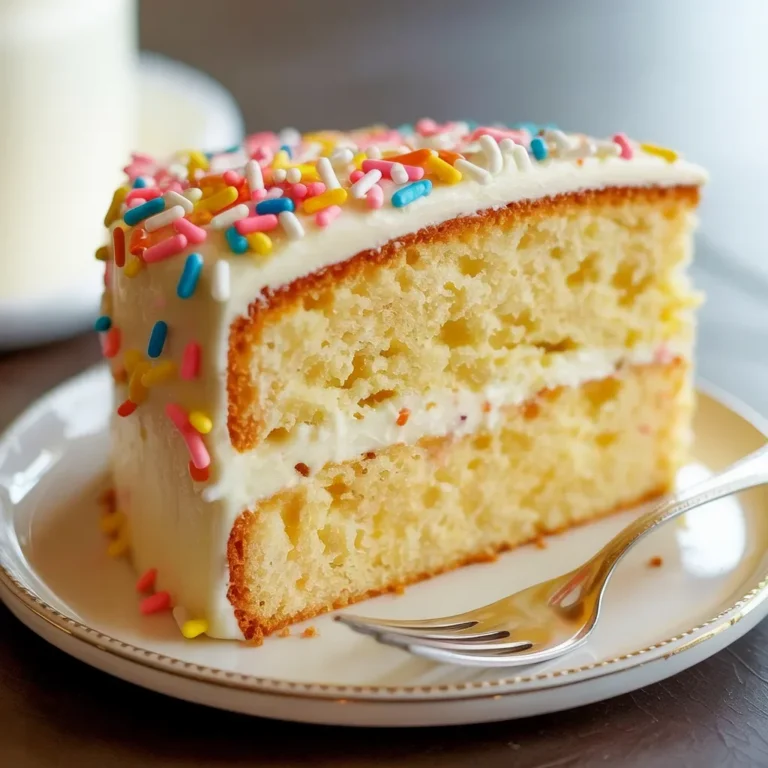 Moist Vanilla Cake From Scratch Recipe