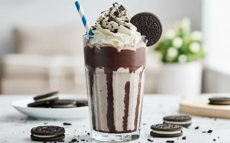 Homemade Oreo Milkshake Recipe Easy