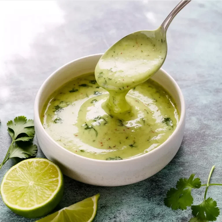 Healthy Cilantro Lime Sauce Recipe: Fresh, Creamy, and Perfect for Tacos, Bowls, and Salads
