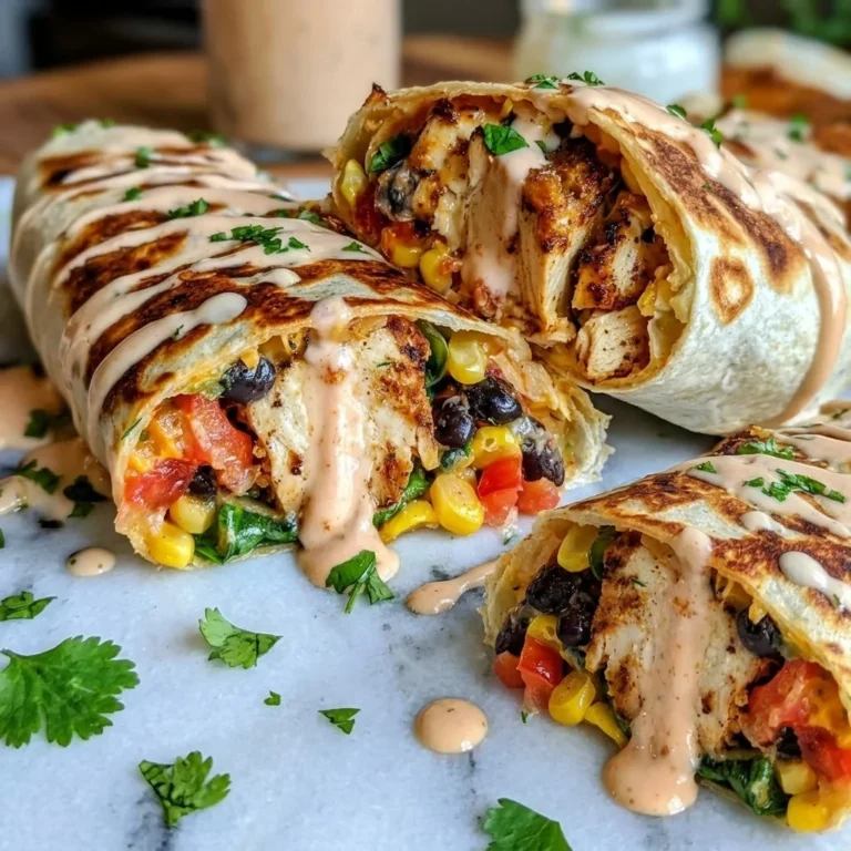 Southwest Chicken Wraps Recipe Ready in 20 Minutes Easy Flavor Packed Meal for Busy Days