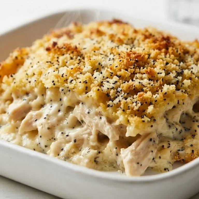 Poppy Seed Chicken Casserole Recipe: A Comforting and Delicious Meal Perfect for Family Dinners