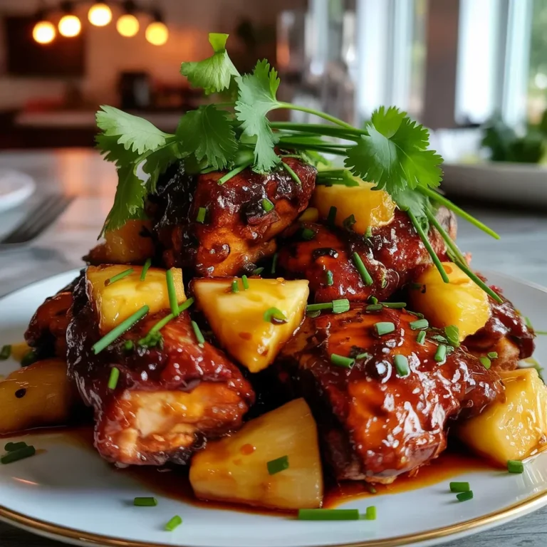 Easy Pineapple Chicken Recipe for Dinner