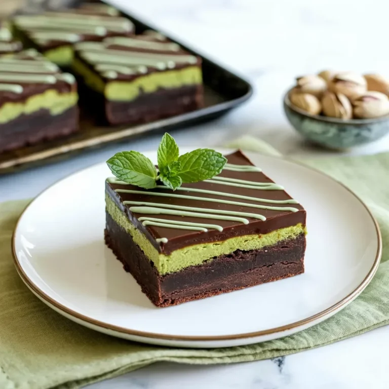 Dubai Chocolate Brownies Recipe: Rich, Fudgy, and Luxuriously Layered