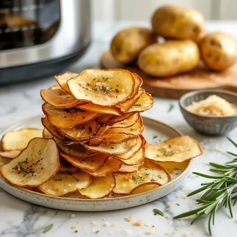 Crispy Air Fryer Potato Chips