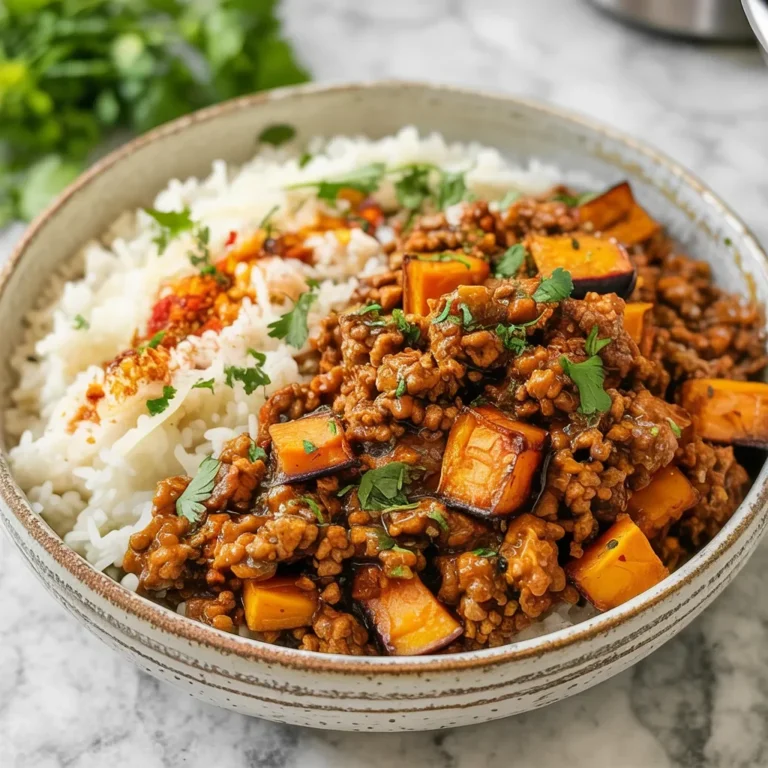 Sweet Potato Ground Beef Bowl Recipe: Hearty, Flavorful, and a Simple One Bowl Meal