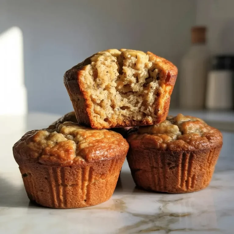 Healthy High Protein Banana Muffins: Soft, Naturally Sweet, and Perfect for a Nutritious Snack
