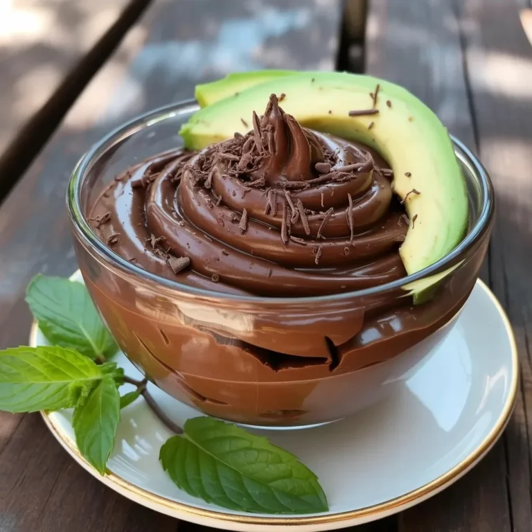 Healthy Chocolate Mousse with Avocado: Indulge in Guilt-Free Creaminess