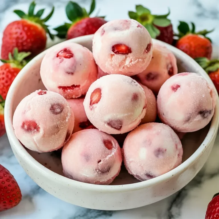 Healthy Strawberry Yogurt Bites: A Sweet, Nutritious Snack