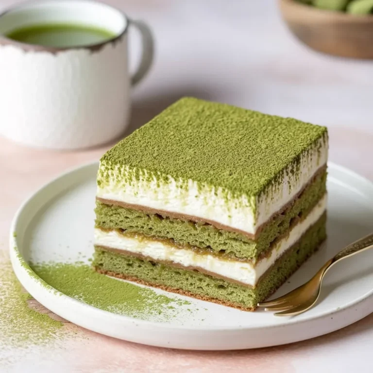 Easy Matcha Tiramisu Recipe for Beginners