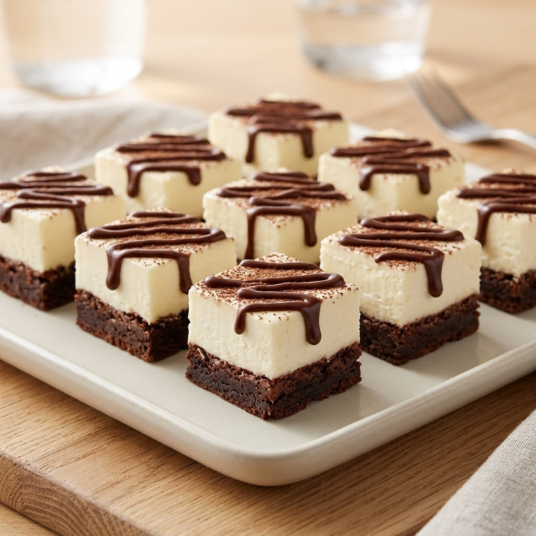 Mini Brownie Bottom Cheesecake Bites: The Perfect Sweet Treat