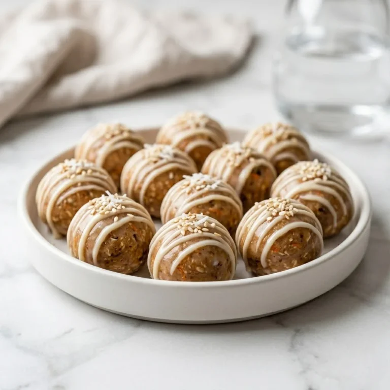 Carrot Cake Protein Balls Recipe