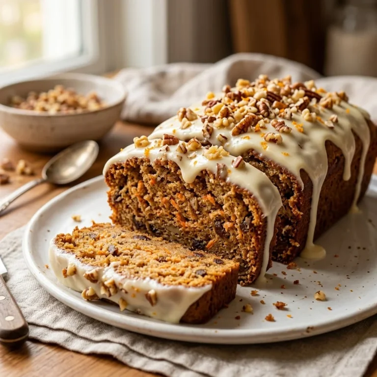 Healthy Carrot Cake Banana Bread Recipe