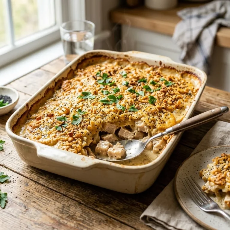 Poppy Seed Chicken Casserole Recipe: Creamy, Comforting, and Irresistibly Delicious