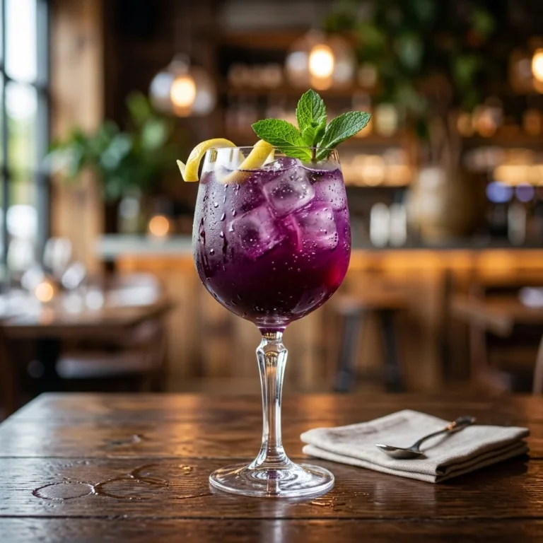 Purple Passion Mocktail: A Refreshing, Non-Alcoholic Drink