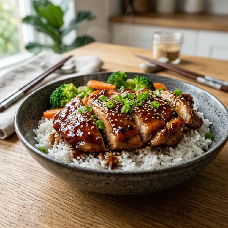 Teriyaki Chicken Rice Bowl