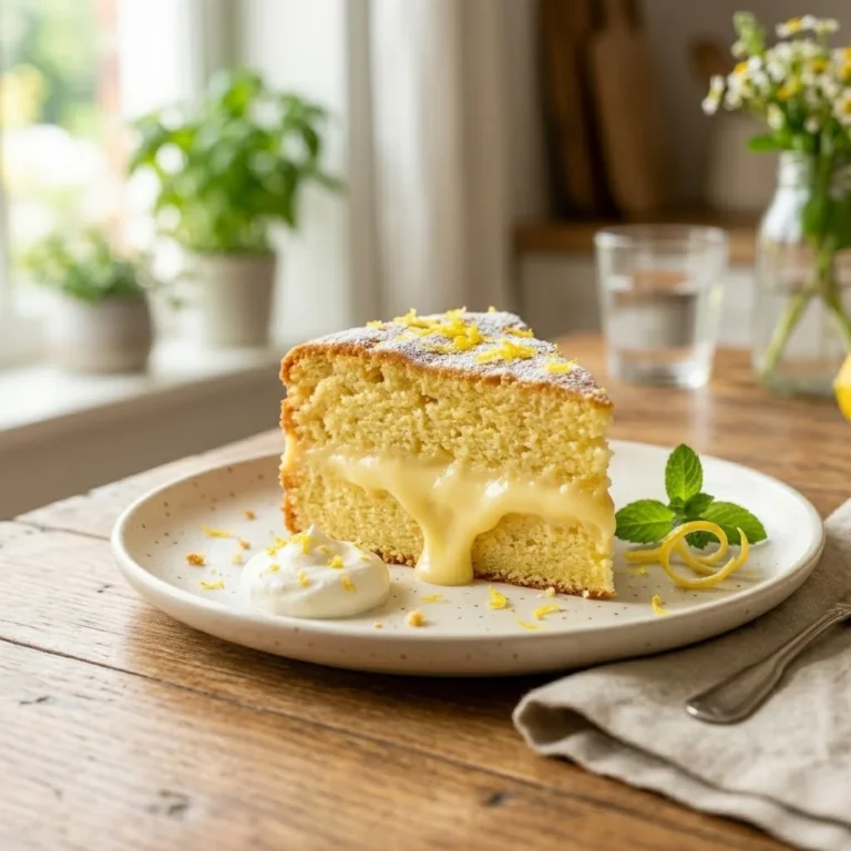 Lemon Custard Cake Recipe: A Perfectly Tangy and Creamy Delight
