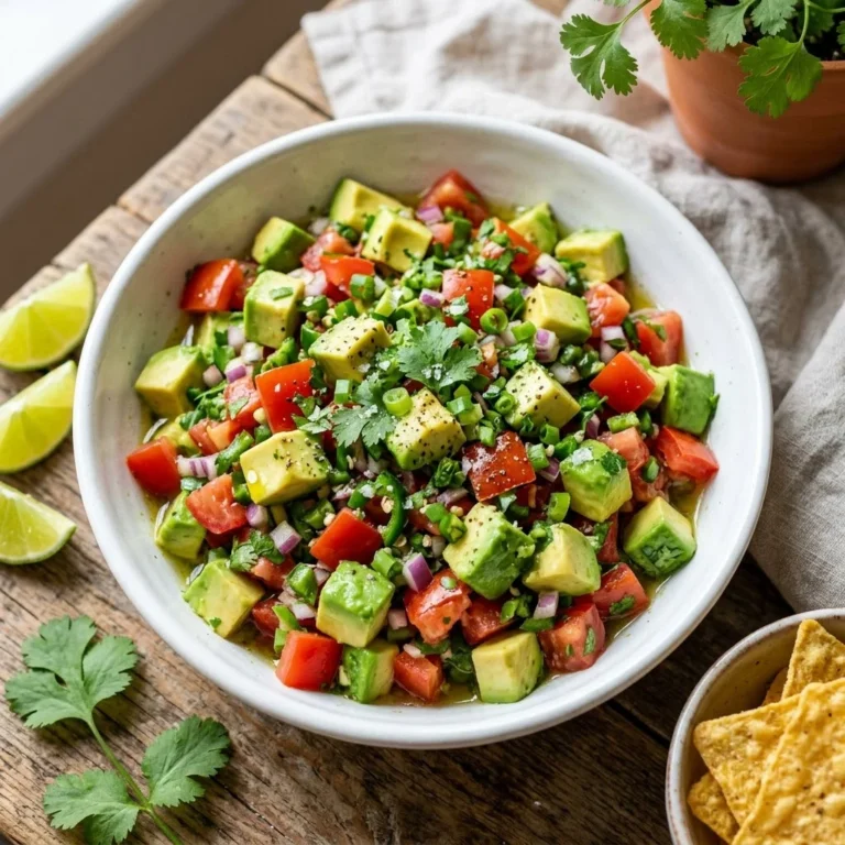 Quick and Easy Avocado Salsa Recipe