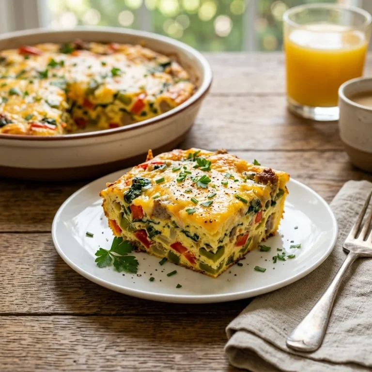 Quick and Easy Egg Casserole Breakfast Recipe