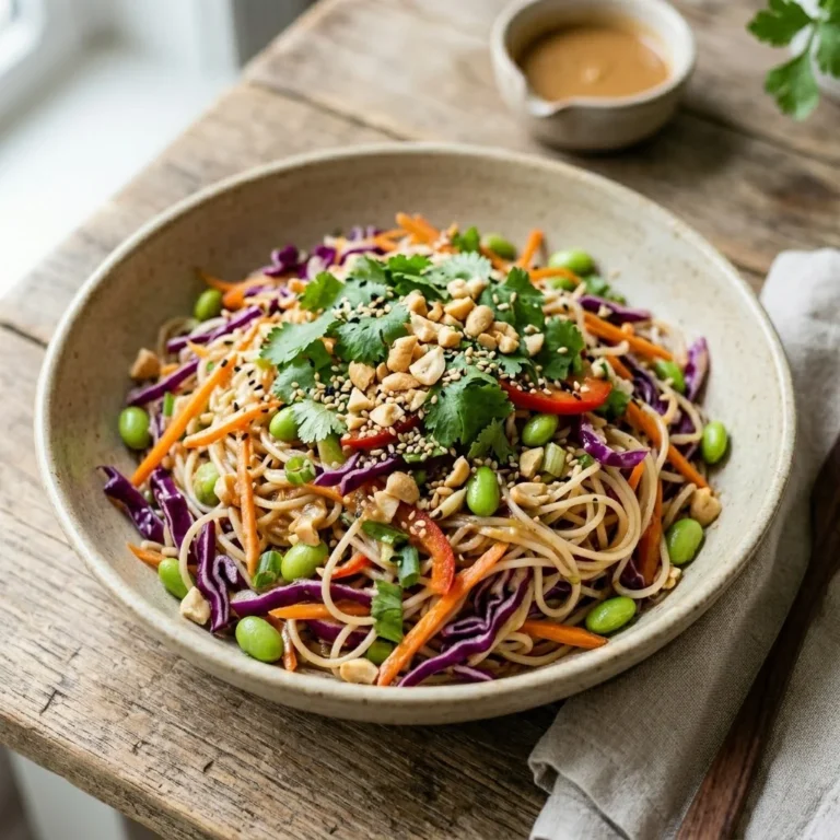 Easy Crunchy Asian Ramen Noodle Salad Recipe