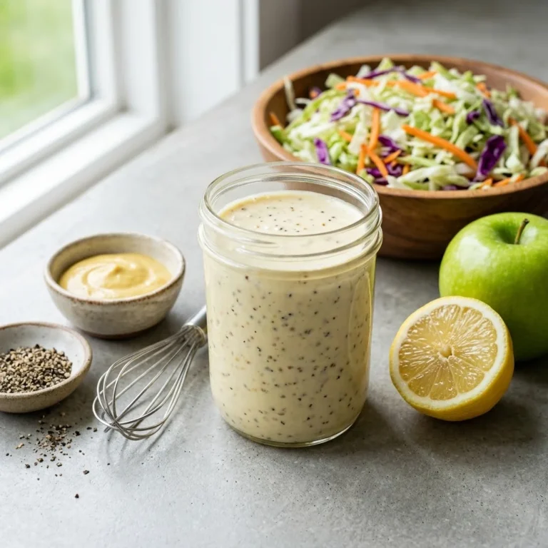 Easy and Healthy Cole Slaw Dressing Recipe