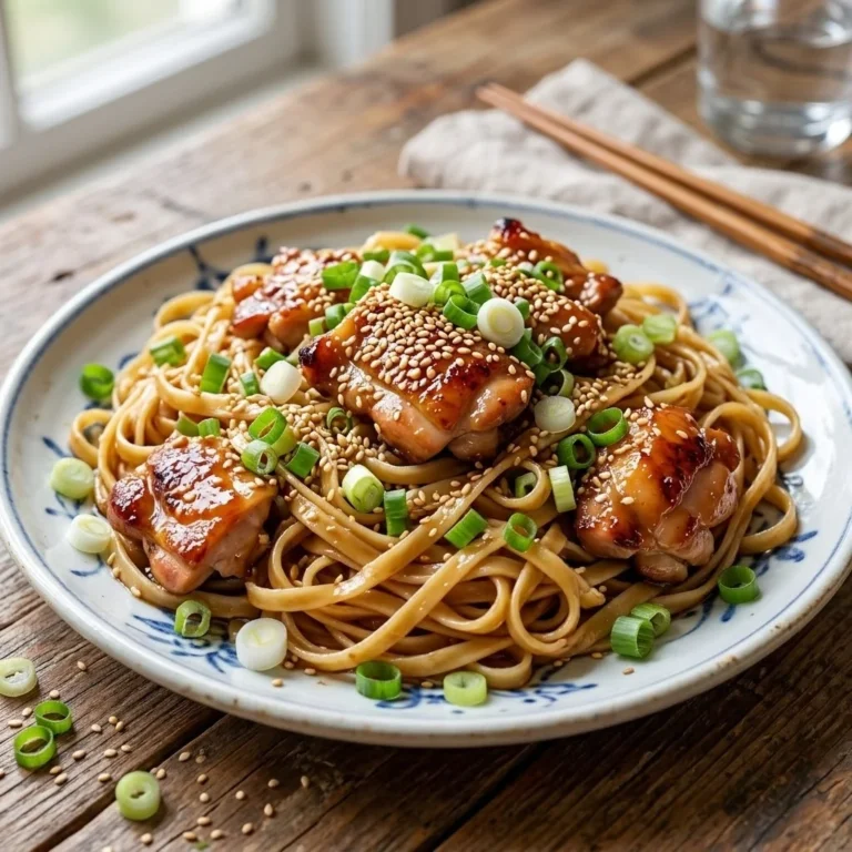 Chicken Teriyaki Noodles: A Deliciously Savory Delight
