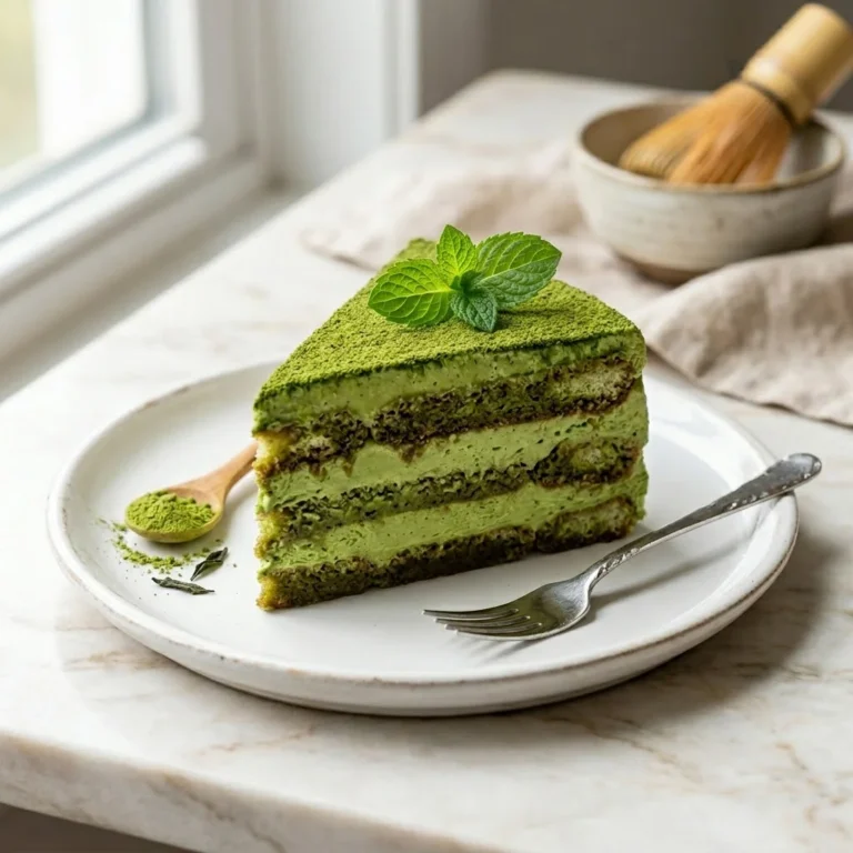 Easy Matcha Tiramisu Recipe: A Fusion of Green Tea and Italian Classic