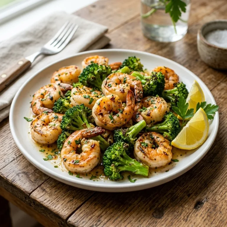 Garlic Butter Shrimp and Broccoli Recipe: A Quick, Healthy, and Flavorful Meal