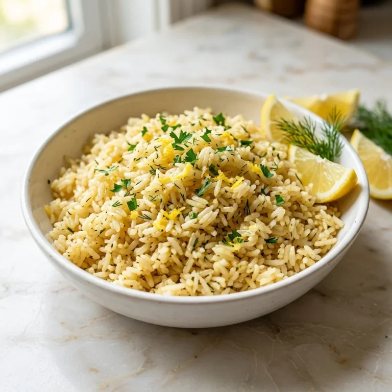 Easy Greek Lemon Rice Recipe: Fresh, Fragrant, and Perfectly Fluffy
